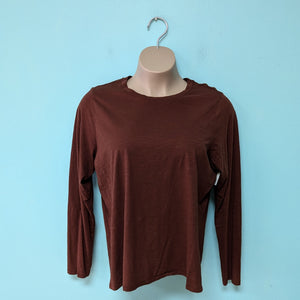 SzXXL Burnt Orange Sonoma Long Sleeve Tee