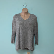 Load image into Gallery viewer, Sz2X Heathered Grey Lane Bryant Sweater