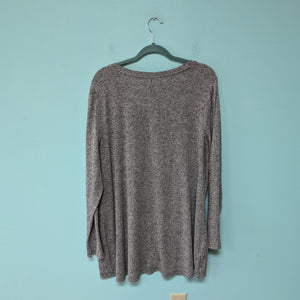 Sz2X Heathered Grey Lane Bryant Sweater