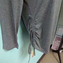 Load image into Gallery viewer, Sz2X Grey Cinch Side Tee