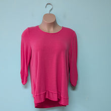 Load image into Gallery viewer, SzXXL Grace Elements Pink Split Back Top