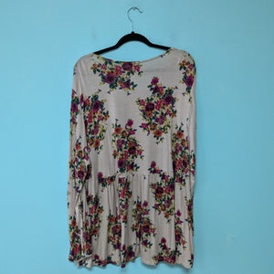 Sz2X Boho Floral Long Sleeve Top