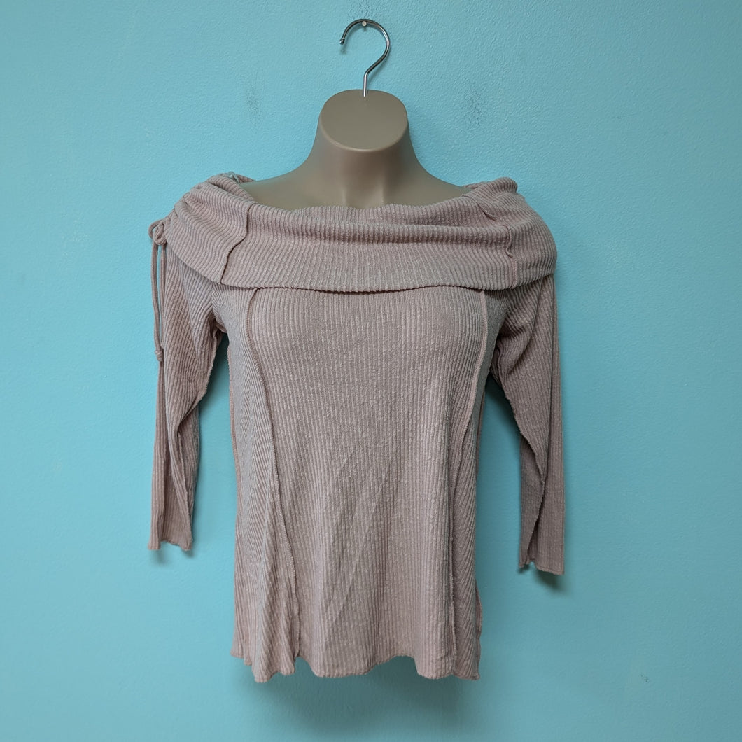 SzXXL Maurices Dusty Mauve Off the Shoulder Sweater