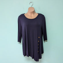 Load image into Gallery viewer, Sz3X Navy Tunic Tee Misia