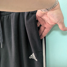 Load image into Gallery viewer, SzXL Black Adidas Joggers