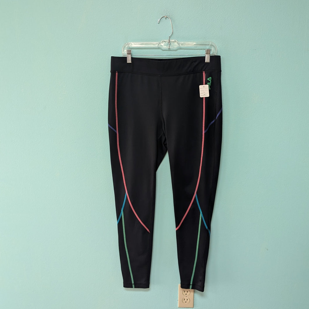 SzL Black Fila Leggings