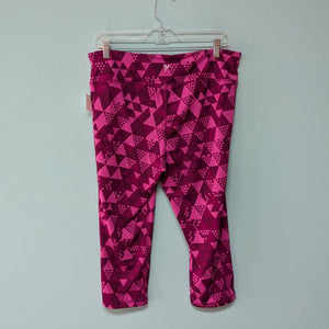 SzXL Pink GeoTriangle Old Navy Capri