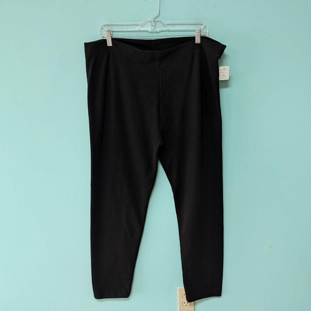 SzXL Black Cuddle Duds Leggings