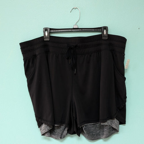 Sz3X Black Livi Athletic Shorts