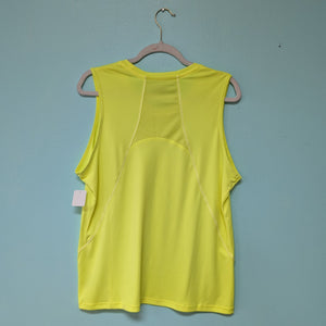 SzXL Yellow Champion Racer Back Tank