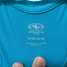 Load image into Gallery viewer, SzXL Bright Blue Racer Back Athletic Tank