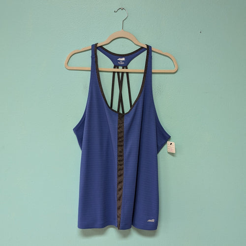 SzXL Royal Blue Racer Back Avia Tank