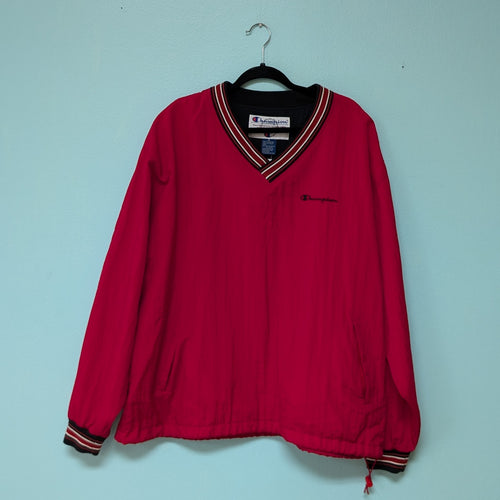 SzXL Vintage Red Champion Wind Breaker