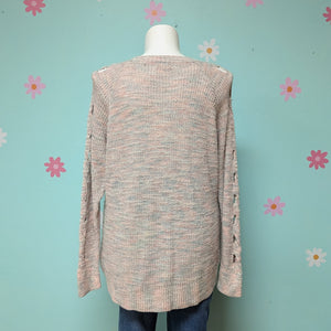 Sz2X Maurices Multi Pastel Sweater