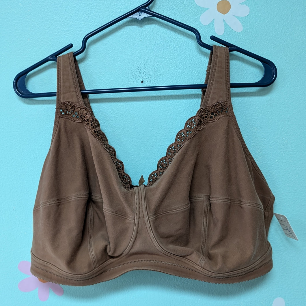 Sz46F Delimira Brown Bra