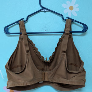 Sz46F Delimira Brown Bra