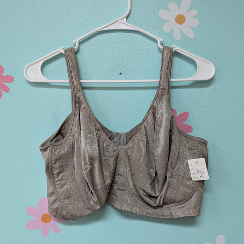 Ss44G Wirarpa Grey Wire Free Bra