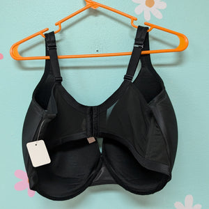 Sz42G Casique Full Coverage Lightly Lined Black Bra