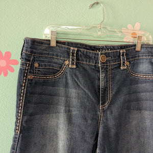 Sz18L Maurices Straight Leg Denim