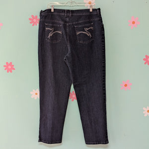 Sz18 Gloria Vanderbilt Dark Denim