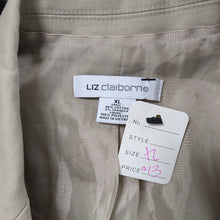 Load image into Gallery viewer, SzXL Liz Claiborne Khaki Blazer