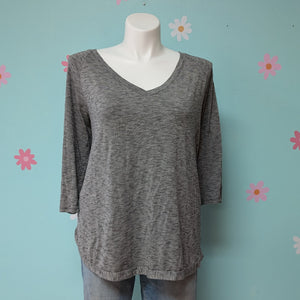 Sz3X Heathered Grey Lane Bryant Tee