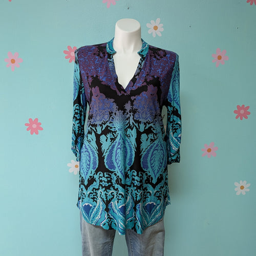 SzXL Blue/Purple Tunic