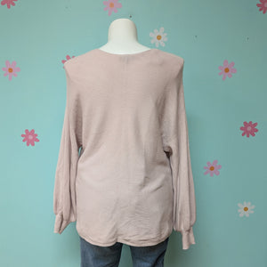 SzXL 1 State Light Pink Sweater