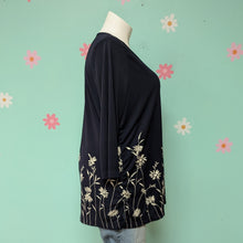 Load image into Gallery viewer, Sz1X Liz Claiborne Navy/White Floral