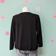 Load image into Gallery viewer, SzXXL Karen Scott Black V-Neck Sweater