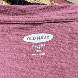 Sz3X Old Navy Pink Mauve Long Sleeve Tee