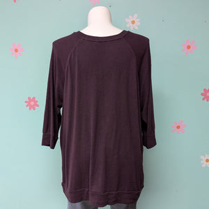 Sz3X Market Spruce Purple Tunic Top