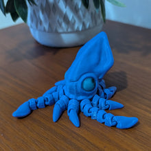 Load image into Gallery viewer, 3D Printed Articulating Squid