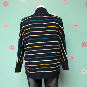 SzXL Talbot's Navy Stripe Pullover