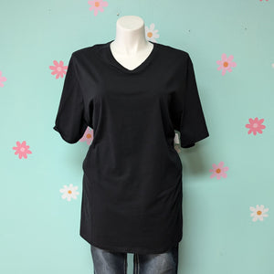 Sz3X Apt 9 Black V-Neck Tee