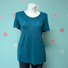 Load image into Gallery viewer, Sz3X Lane Bryant Aqua Blue Tee