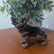 Load image into Gallery viewer, 3D Printed Articulating German Shepherd