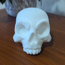 Load image into Gallery viewer, 3D Printed White Small Skull