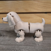 Load image into Gallery viewer, Dino the Dachshund 3D printed Articulating