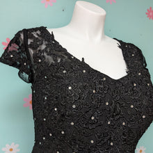 Load image into Gallery viewer, Sz22W Black Mother of the Bride Dress