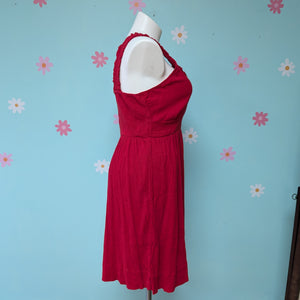 SzL Style & Co Red Crepe Dress