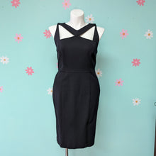 Load image into Gallery viewer, Sz14 Christian Siriano Black Bodycon Dress