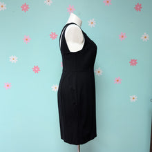 Load image into Gallery viewer, Sz14 Christian Siriano Black Bodycon Dress