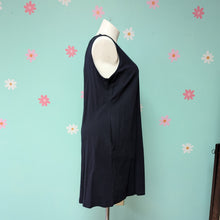 Load image into Gallery viewer, Sz1X Livi Navy Sleeveless Dress