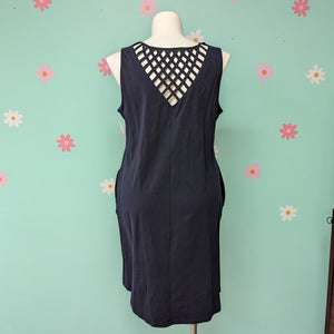 Sz1X Livi Navy Sleeveless Dress