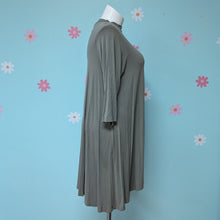 Load image into Gallery viewer, Sz1X Boutique+ Light Sage Green T-shirt Dress