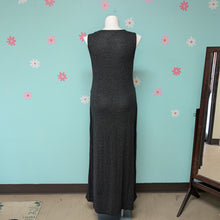 Load image into Gallery viewer, SzXL Heathered Grey Sleeveless Maxi Dress