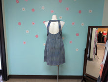 Load image into Gallery viewer, Sz3X Faith 21 Blue Gingham Backless Dress