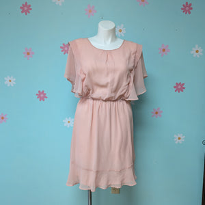 Sz2X Gilli Light Pink Chiffon Dress