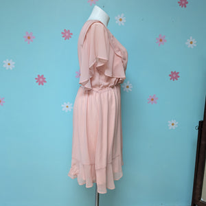 Sz2X Gilli Light Pink Chiffon Dress